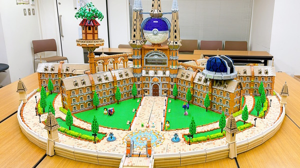 "Pokémon SV" عملية إنتاج "Orange Academy" من قبل نادي Lego بجامعة طوكيو مذهلة! من الجيد أن نرى مبنى المدرسة يتحسن أكثر فأكثر.