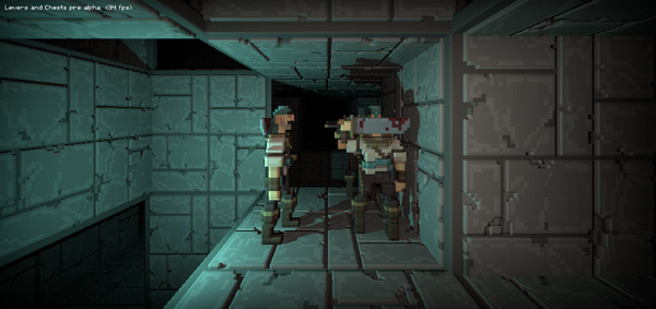 منشور "Minecraft" New New Rogue Like Dungeon Search Game "Levers and Hocks" Lucshot تم إصداره في Boxel Art