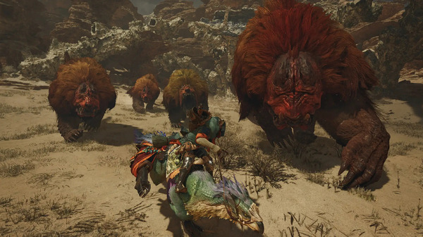 إطلاق الوحش الجديد "Monster Hunter Wilds"! الصورة/الصورة الأولى لـ "Doshaguma" و"Chatakabra" اللتين تعيشان في "السهل الرملي" والتي زارها فريق البحث لأول مرة.