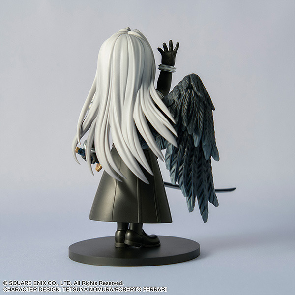"FF7" Sephiroth باردة حتى لو كانت صغيرة ...! أحد الجناحين هو الشكل المشوه المشوه المغطى بالواقعية الكاملة للصورة / الصورة الخامسة