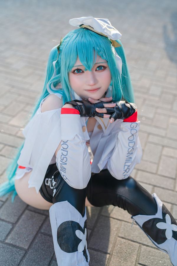 [Cosplay] Beauty يعيد إنتاج "Racing Miku 2023" ، والذي يسمى تصميم الله! طبقة الانتباه ، صورة / صورة Nekomiya Haruna 8th
