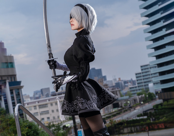 [كوسبلاي] "2B" ذات الأرجل الجميلة للغاية جميلة بشكل مذهل! الصورة الأولى/صورة لطبقة شعبية/طفل نائم يتمتع بإحساس كبير بالواقع