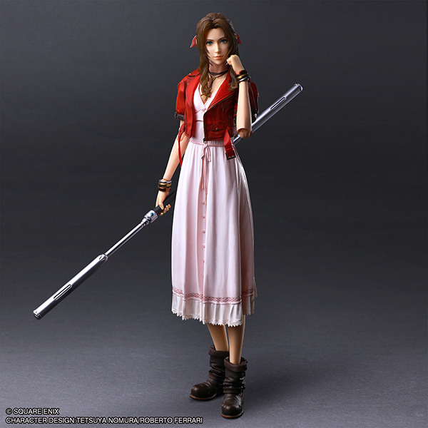 تلتئم بابتسامة مشرقة ...! من "FF7 Reverse" ، "Aeris" هو ثلاثة أبعاد