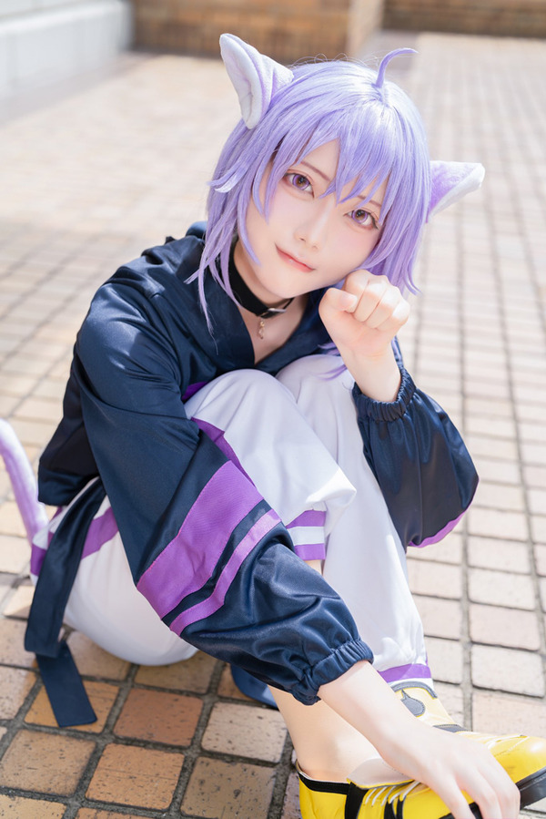 [Cosplay] "Horo Live" Cat Matata Oyono Nyanko Pose مدمرة! طبقة جميلة وأرنب موتشي مع تعبير غريبي مثل القطة [10 صور] صورة / صورة 10th