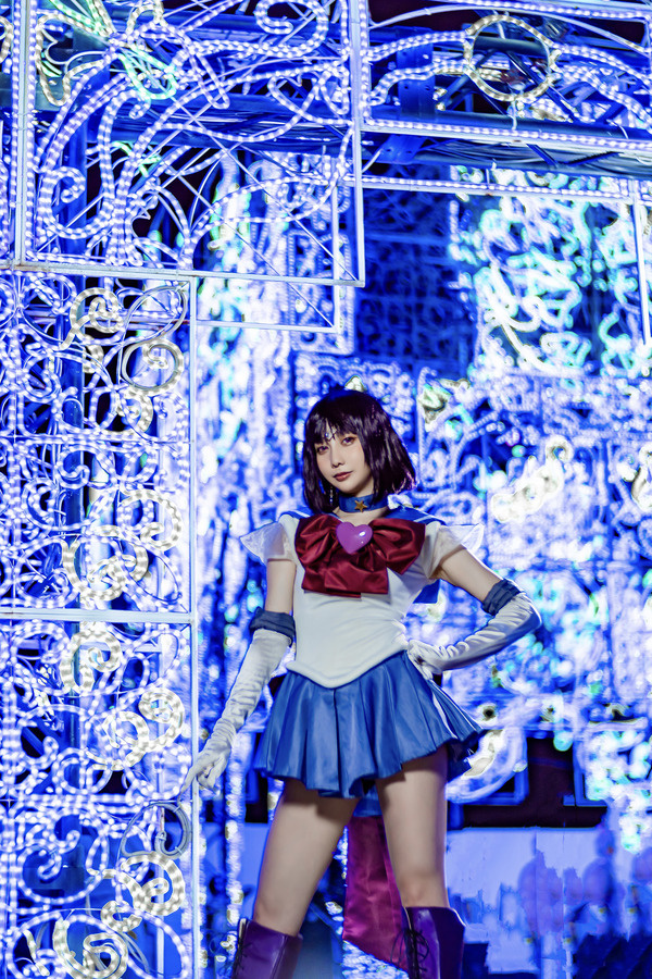 [Cosplay] Sailor Saturn الذي يضيء في Midsummer الإضاءة! The Royal Road of Beautiful Girl X Sailor Suit هي الصورة / الصورة الخالدة الثانية