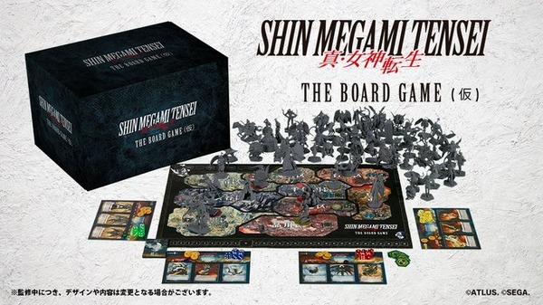 لعبة لوحية كاملة من سلسلة "Shin Megami Tensei" متاحة الآن على Kickstarter! سيتم الكشف عن 72 شخصية شيطانية قيد التطوير في الصورة/الصورة الأولى لـ "Gen con".