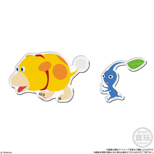 شهيرة "مغناطيس شخصية Pikmin" في FamilyMart! الصورة الثانية / صورة التشكيلة الغنية مثل Feather Picmine و Orchin