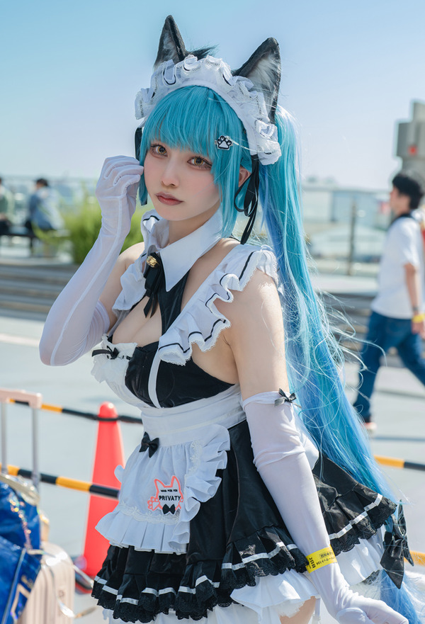 [cosplay] "Buraka" Kisaki "Nikke" Privati ، لا جودة! "Comiket 104" طبقة الجمال 12 محددة صورة / صورة 10th