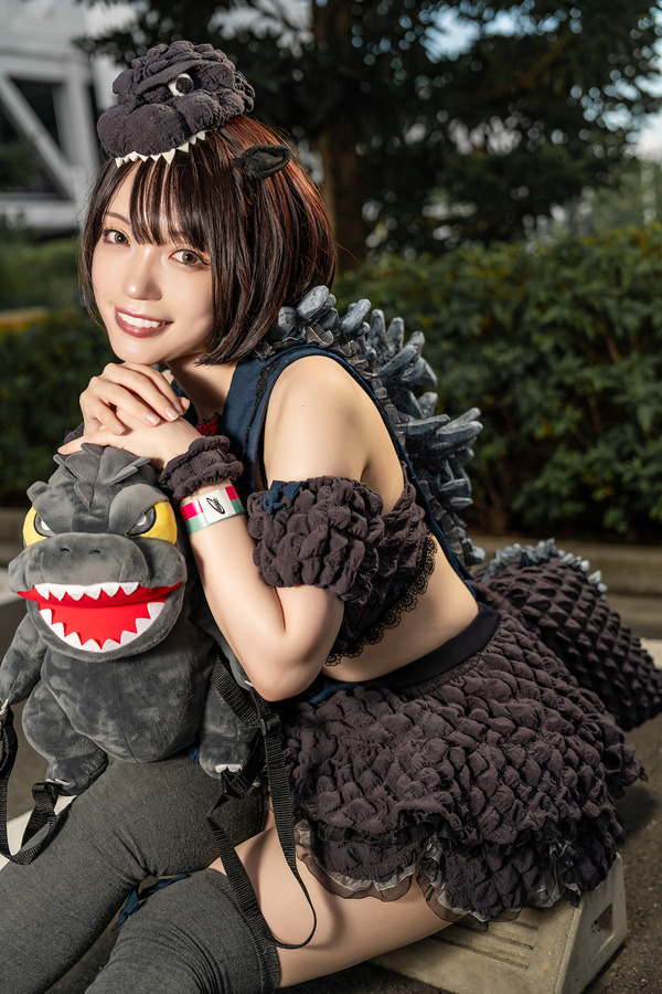 [Cosplay] "Beauty Godzilla" يهاجم طوكيو مشهد كبير! جاذبيتها هي حالة طوارئ [10 صور] صورة / صورة 10th