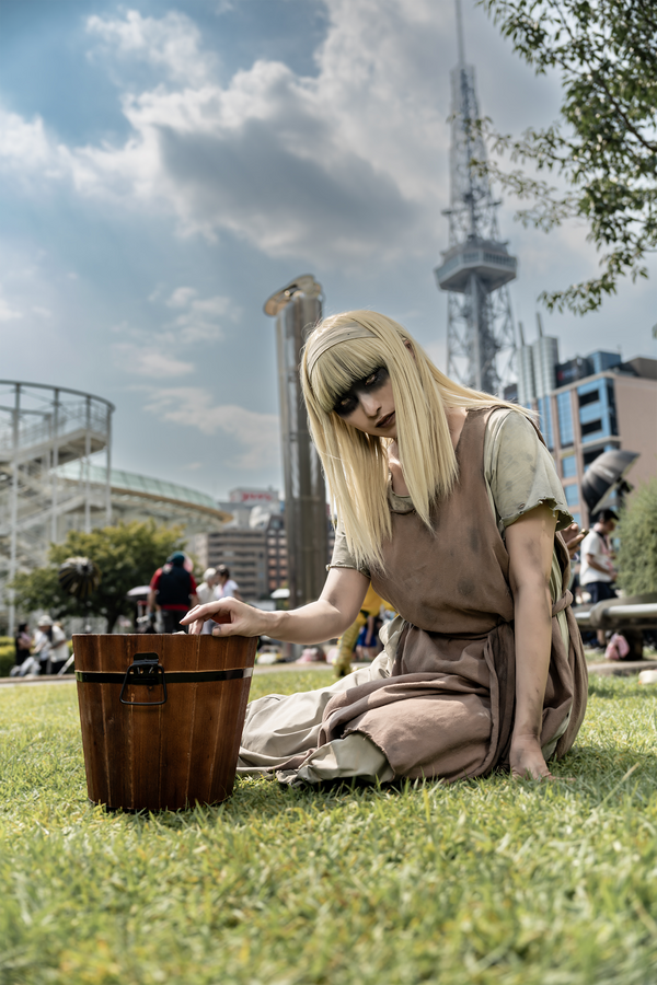 [cosplay] "لقد مشيت من أوساكا اليوم"