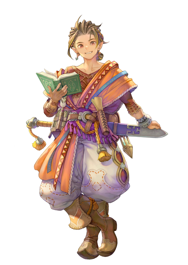 "نيكيتا" من سلسلة "Seiken Densetsu VISIONS of MANA" يصبح "أبًا"! ؟ الصورة الثامنة للأخوات الثلاث، وهم وحوش قوية بروح تجارية، لطيفون للغاية.