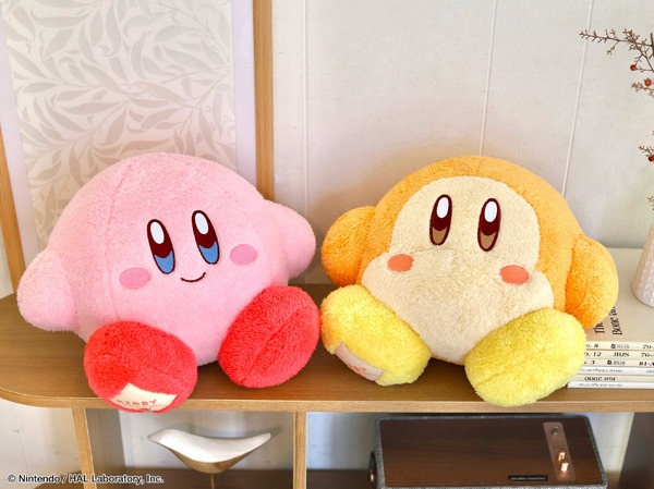 "كيربي لا كيربي" لطيف للغاية! "Bandana Waddodi Big Plush" مستنسخ إلى الرمح على الصورة / الصورة السادسة الخلفية