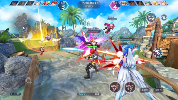 خدمة جديدة للهواتف الذكية "Festive Battle" من COLOPL x MIXI تبدأ اليوم! شخصيات مثل "White Cat" و"Monster Strike" تجمع الصورة/الصورة الثانية عشرة معًا