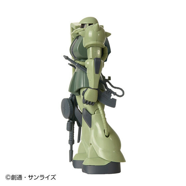 هذا الرجل... يضيء ويصدر أصواتاً ويتحرك! يتم تسويق "Gundam" Char's Zaku وZaku المنتج بكميات كبيرة على أنهما "محاربان صوتيان" يشعران بالحنين إلى الماضي