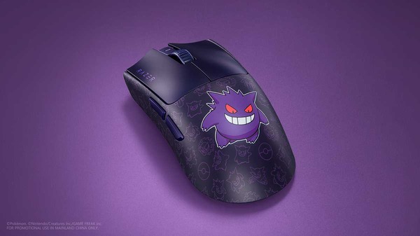 سماعة التعاون بين "Pokémon" Gengar و"Razer" متاحة الآن! آذان جينجار وشعر كثيف لطيفان... لكنهما يُباعان فقط في الصين (الصورة/الصورة الخامسة).