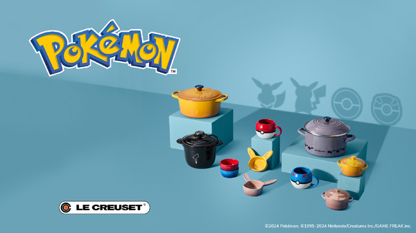 "بوكيمون" بيكاتشو وإيفي يزينان طاولة طعامك! أدوات المطبخ Le Creuset "Pokémon Collection" الإصدار الثاني، الصورة/الصورة الثامنة