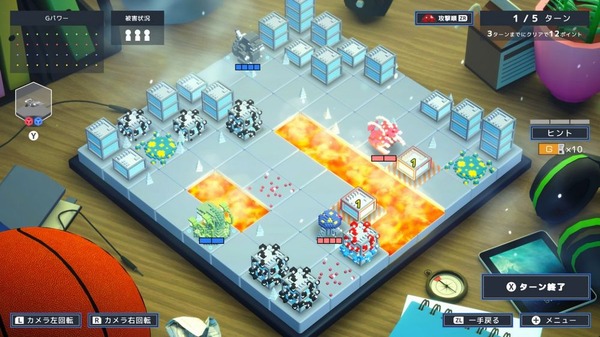 سيتم إصدار نسخة Switch من "Godzilla Voxel Wars"! لعبة ألغاز إستراتيجية تعتمد على الأدوار من إبداع منشئ "Splatoon" و"Pikmin 3" الصورة/الصورة الخامسة