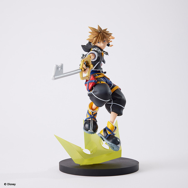 شخصية "Sora" ديناميكية من "Kingdom Hearts II"! تعبير قوي ، شخصية شجاعة مع شفرات رئيسية ، الصورة / الصورة الثلاثة الأبعاد الثانية