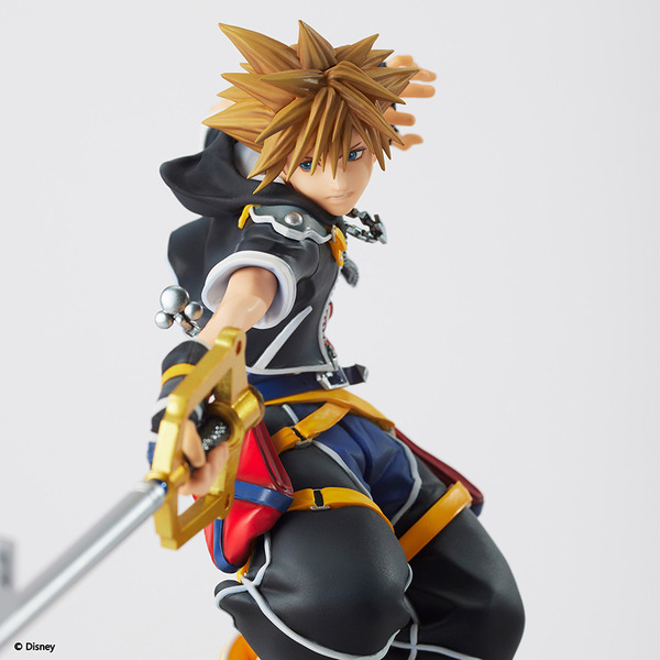 شخصية "Sora" ديناميكية من "Kingdom Hearts II"! تعبير قوي ، شخصية شجاعة مع شفرات رئيسية ، صورة / صورة السابعة