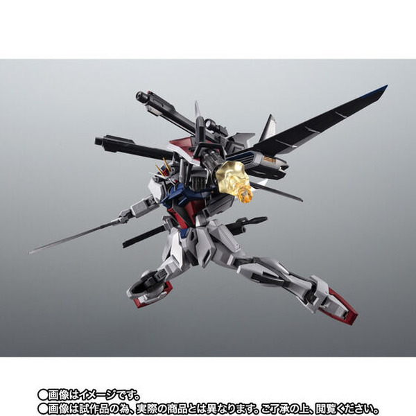 "Strike Gundam (آلة التجديد) + I.WSP" من "Gundam Seed" هو Soul Robot! الصورة السابعة / الصورة مزودة بمسدس أصلي يرتكز على "Sky Grasper" تم بيعه بشكل منفصل