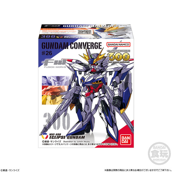 تم إطلاق "Eclipse Gundam" كلعبة حلوى "Gundam Converge" رقم 300! لا تفوّت النوعين جيم كانون، ودوان زاكو، ونوع إنجا الثاني. الصورة/الصورة الثانية