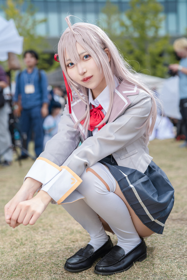 [كوسبلاي] المنحنيات الجميلة والمرنة لـ "NIKKE" Kuro Guren وبطلات الفنانة الشهيرة VTuber Arya! 9 طبقات جميلة تشارك في الصورة/الصورة الـ28 لـ"آيك هارو".