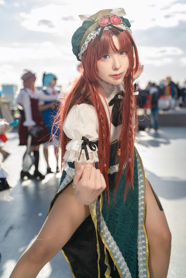 [Cosplay] أرجل جميلة تمتد من Cheongsams ديناميكية! كانت طبقة جمال "توهو" بني ميسوزو رائعة جدًا [9 صور] الصورة / الصورة السادسة