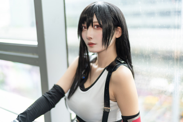 [cosplay] "FF7" الأطراف الجميلة من Tifa Rockheart تبرز! لقد وقعت في حب جمال الانحناء الذي صنع ضيقة رقيقة [10 صور] الصورة / الصورة الثانية