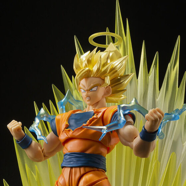 "Super Saiyan 2 Son Goku" شخصية من "Dragon Ball Z" سوف يبيع اليانصيب! "تعبير الصدمة الكهربائية" الفريدة هي أول صورة / صورة لاستنساخ أجزاء التأثير