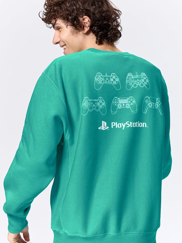 "PlayStation" يتم إصدار مجموعة التعاون الذكرى الثلاثين من GU! الشعار الرمزي المصمم والزخارف مع موضوع التسعينيات.