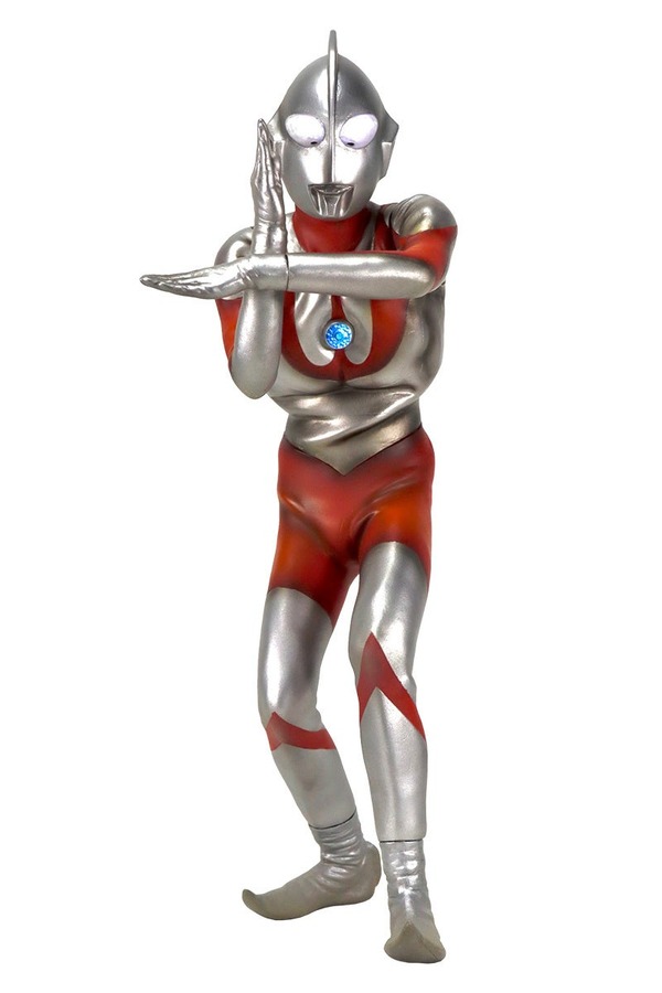 أشعة specium! يتم إعادة طباعة الشكل 1/6 لبدلة "B type" الأكثر جمالا من أول "Ultraman" مجهزًا مع وسيلة للتحايل المنبعثة للعيون والموقت ، الصورة/الصورة الثالثة