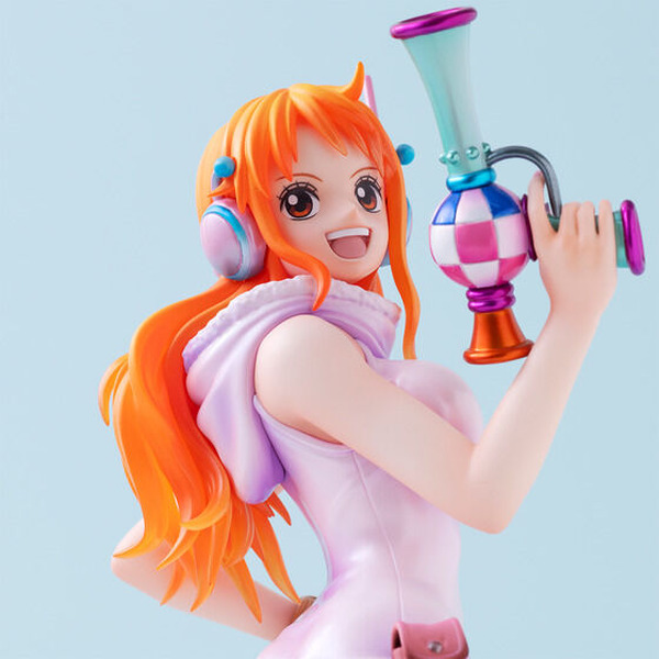 "Nami" هو ثلاثة أبعاد من "One Piece" رأس البيض! الصورة الثالثة عشرة / صورة لاستنساخ ثلاثة أبعاد لزي صحية ومثيرة وفقًا للصورة في المسرحية