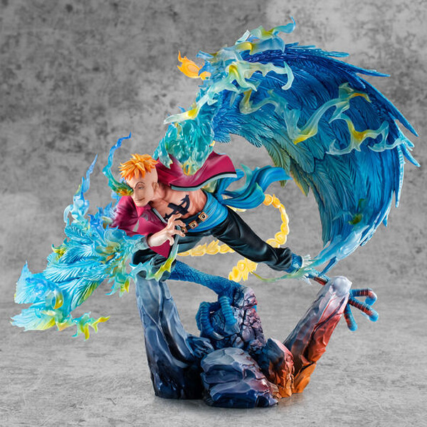 من "One Piece"، أصبح "Phoenix Marco" الآن ثلاثي الأبعاد مع تصميم وتلوين مثير للإعجاب! تم إعادة إنتاج حالة تفعيل قدرة Tori Tori no Mi "Phoenix" إلى أقصى حد من الصورة/الصورة الثانية