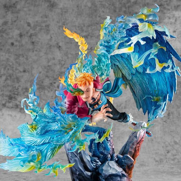 من "One Piece"، أصبح "Phoenix Marco" الآن ثلاثي الأبعاد مع تصميم وتلوين مثير للإعجاب! الصورة الخامسة عشرة التي تعيد إنتاج حالة تنشيط قدرة Tori Tori no Mi "Phoenix" إلى أقصى حد