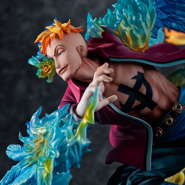 من "One Piece"، أصبح "Phoenix Marco" الآن ثلاثي الأبعاد مع تصميم وتلوين مثير للإعجاب! الصورة/الصورة الثانية والعشرون التي تعيد إنتاج حالة تنشيط قدرة Tori Tori no Mi "Phoenix" إلى أقصى حد