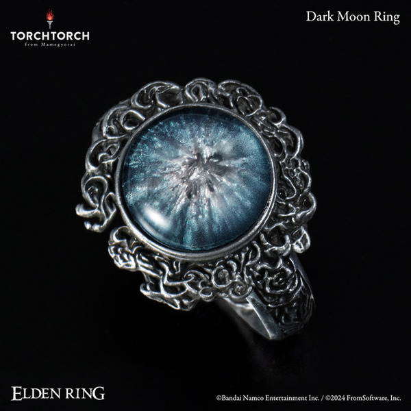 تم إعادة إنتاج عنصر "ELDEN RING" بالكامل! سيتم تسويق ملحق التعاون مع TORCH TORCH "Dark Moon Ring" المرتبط بالساحرة راني