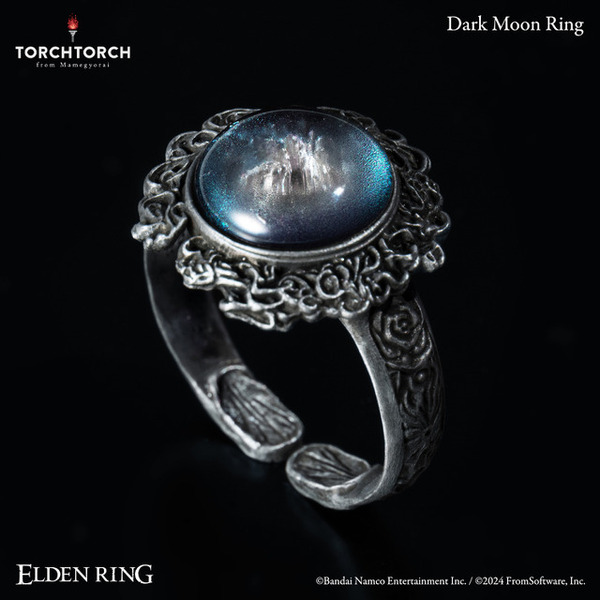 تم إعادة إنتاج عنصر "ELDEN RING" بالكامل! سيتم تسويق ملحق التعاون مع TORCH TORCH "Dark Moon Ring" المرتبط بالساحرة راني