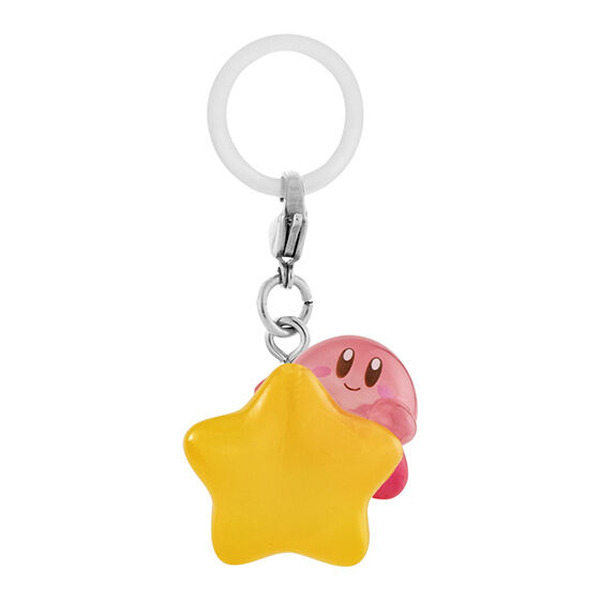 ركوب كيربي على Warp Star لطيف للغاية! تتضمن السلسلة الثانية من ملحقات Mejirushi ``Kirby of the Stars' Waddle Dee وWaddle Doo، جميع الأنواع الخمسة