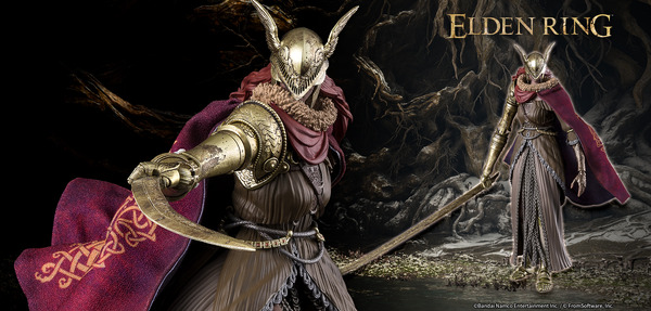 العدو القوي "Mikela's Blade, Marenia" الذي يمثل "ELDEN RING" تم تحويله إلى شخصية حركة! يمكن إعادة إنشاء مشاهد المعركة المختلفة باستخدام السيوف الاصطناعية والعباءات السلكية. الصورة/الصورة الأولى