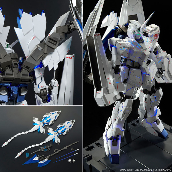 تمت إعادة بيع PG Gunpla "Unicorn Gundam Perfectibility" بعد الحظر المسبق! تم استلام طلب متزامن لـ "وحدة LED" التي تتيح لك الاستمتاع بالتعبيرات الباعثة للضوء الصورة/الصورة التاسعة