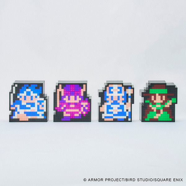 لا تقلق بشأن الزنزانات المظلمة! إصدار Famicom "Dragon Quest 3" أضواء غرفة بتصميم نقطي تتميز بالأبطال والمحاربين والرهبان والمعالجات متاحة الآن الصورة/الصورة السابعة