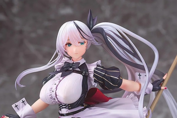 سوف تظهر فخذيك من أوضاع أنيقة ...! "Thuringia" من "Azur Lane" تقبل الآن الطلبات المسبقة لزي خادمة للجلد "تحت القمر"