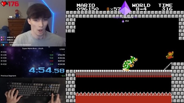 القيمة النظرية هي 0.3 ثانية فقط! "Super Mario Bros" RTA ، أي ٪ أسرع وقت مسجل في غينيس