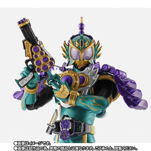 التنين ، المدفع ، ها ها ها ها! "Kamen Rider Ryugen" Grape Arms المنصوص عليها في "shfiguarts" مع تصميم خاص