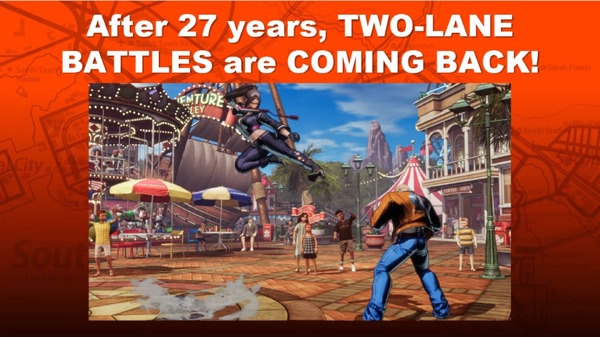 عادت "Battle Two Line" إلى "Garyu Legend City of the Wolves" لأول مرة منذ حوالي 27 عامًا! يتوفر الوضع العادي بشكل فردي ويمكن استخدامه من وقت الإصدار.