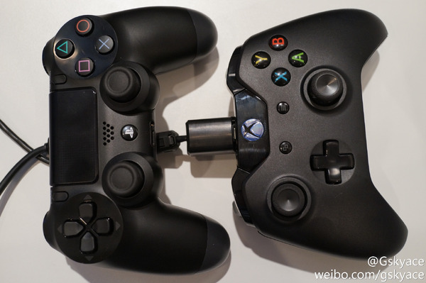 مقارنة بحجم وحدة التحكم في آلة Xbox One و PS4 التالية ، يتحدث المستخدمون في الخارج أيضًا