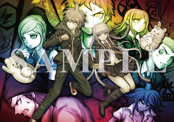 "Danganronpa 1.2 إعادة التحميل" يتم إصدار فوائد الحجز والرسوم التوضيحية 17 صورة / صورة