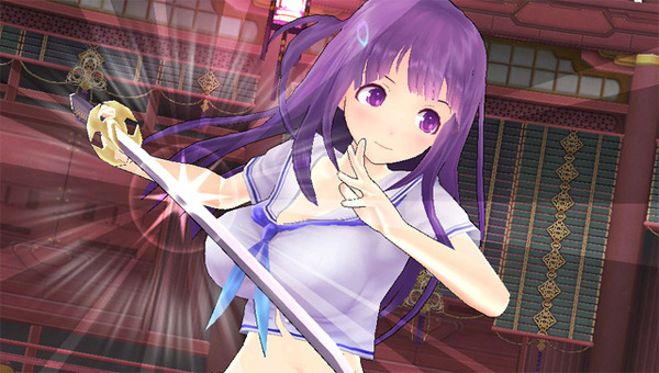 تم الكشف عن شاشة إصدار PS Vita "Valkyrie Drive" لأول مرة! هذه "عدوانية ضخمة الثديين هايف معركة" التاسعة الصورة / الصورة