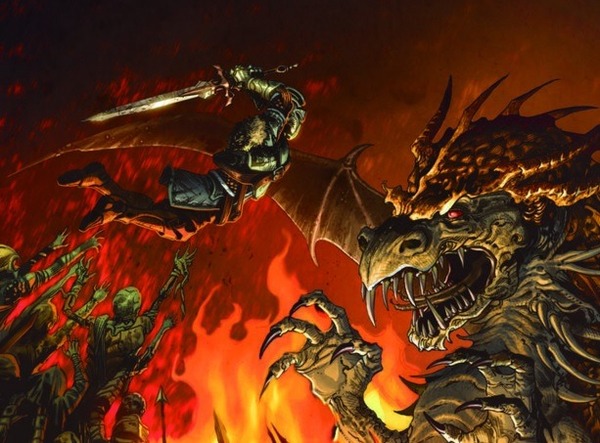 "Dark Souls" Comicalization في الخارج ، تم نشره في أبريل من Titan Comics