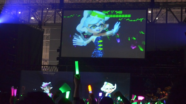 [تقرير] "Splatoon Cioca Live 2016" رائع! الصورة الخامسة / الصورة التي ابتلعها الحماس الذي يبدو أنه ينسى المقابلة